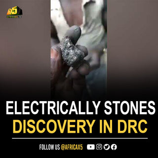 Electrically charged stones discovered in the Democratic Republic of the Congo.