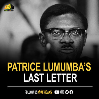 Patrice Lumumba Last Letter.