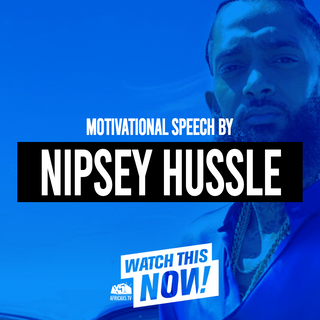 ONE OF THE MOST EYE OPENING SPEECHES | Nipsey Hussle