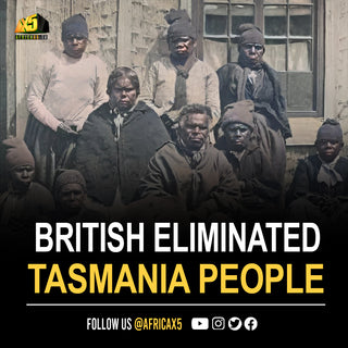 The British almost eliminated the entire Tasmanian Population of Australia in the 1800s by kidnapping, enslaving, torturing and murdering them.